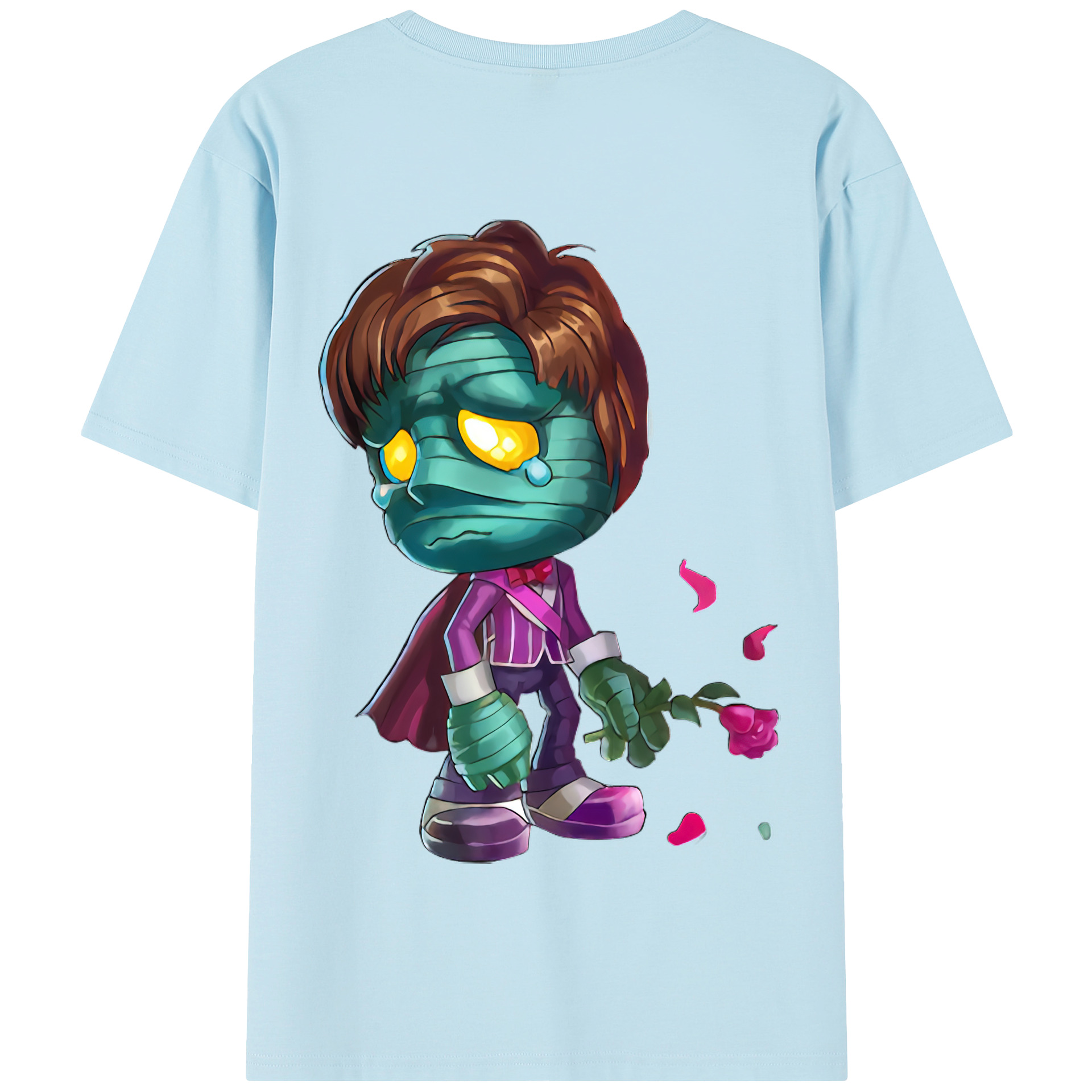 リーグ・オブ・レジェンド League of Legends LOL 綿100％半袖Tシャツ（背面プリント）